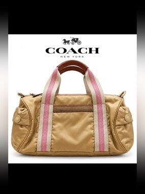 Vintage! COACH, the duffel travel bag!